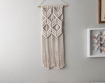 Macrame Patterns/Macrame Pattern/ Macrame Wall Hanging Pattern/Wall Hanging/Modern Macrame/Pattern/DIY/Craft/Name: Double X