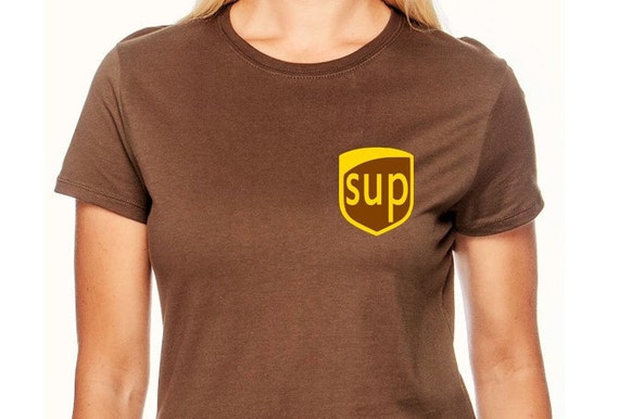 ups brown shirt