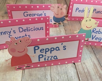 Peppa Pig Food Labels