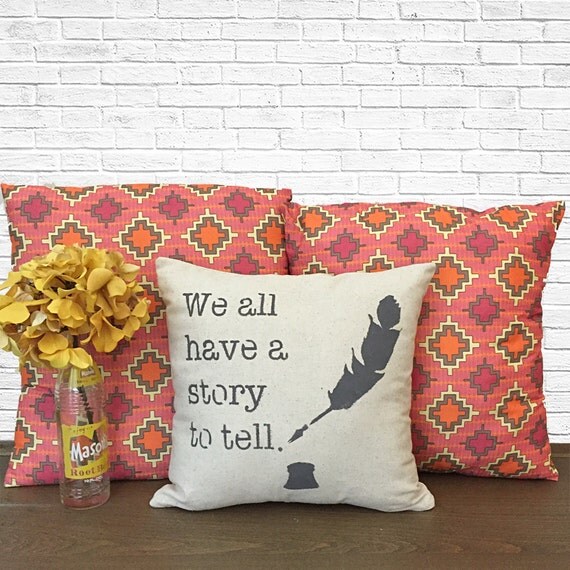 Quote Throw Pillow Inspirational Quote by AlchemyHomeDecor on Etsy