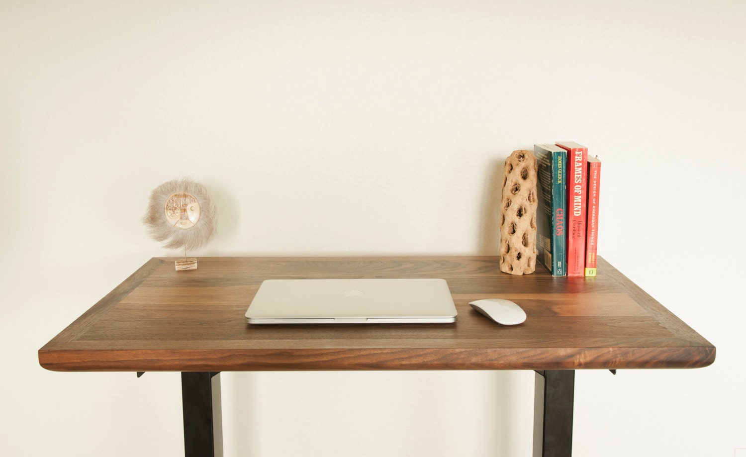 Austin Walnut Standing Desk Uplift Adjustable by AnigreyCo