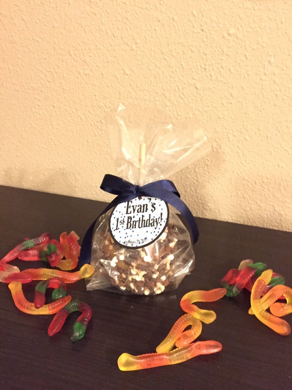 Large Cellophane Bags with Ribbon and Label by ItIsAllInTheDetails