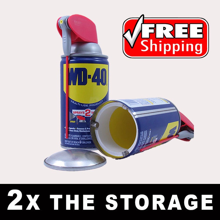 WD 40 WD40 stash can hidden safe secret diversion safes hide