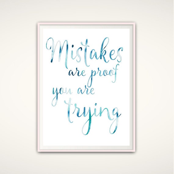 Mistakes are proof that you are learning image