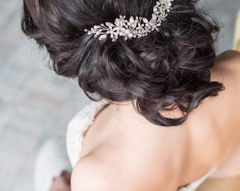 Bridal hair comb Crystal hair comb Bridal headpiece Bridal hair piece Wedding hair comb Decorative comb