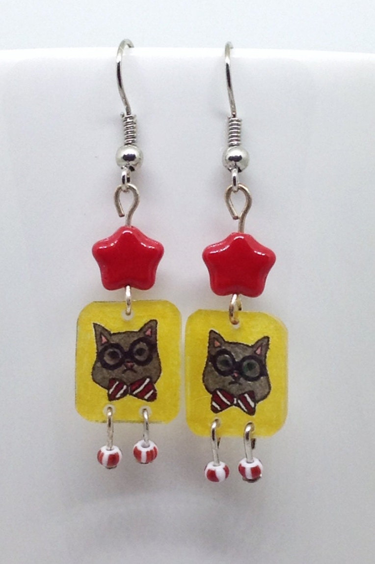 Craft Your Halloween With DIY Shrinky Dink Earrings!