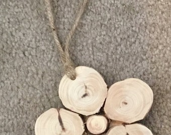 Juniper Wood Christmas Ornament