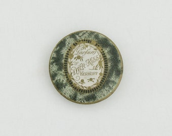 Vintage Djer-Kiss powder box, c.1920 collectible cosmetic box, commercial powder box, beauty ephemera, vintage make-up box