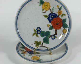 Vintage Dishes Mikasa Plate Mikasa Cordon Bleu Mikasa Dynasty Small Plate Colorful Plate Modern Asian Floral Mikasa Replacements Wall Plate