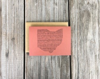 Ohio Note Card Set, Ohio State Cards, Ohio Stationery, State of Ohio Cards