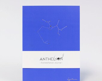 Sagittarius Zodiac Sign Pantone Inspired Constellation Journal