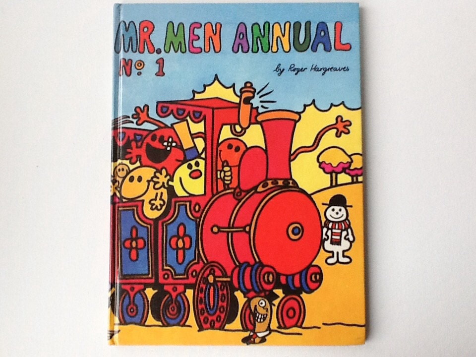 Vintage Mr Men Annual Number 1 Roger Hargreaves Published by