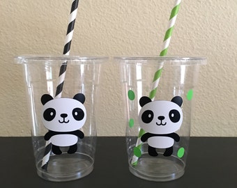 Panda party cups