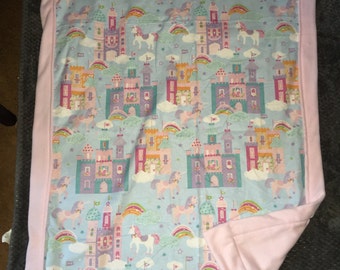 Fairytale unicorn blanket