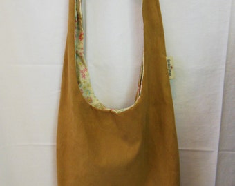 Casual Hobo Bag, Soft Beige