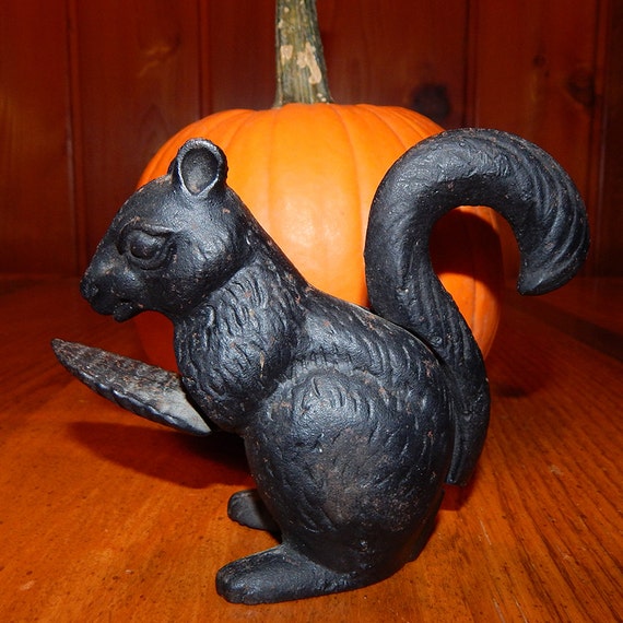 Antique Squirrel Nutcracker by VintageAdirondack on Etsy