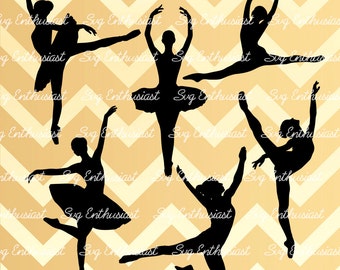 10 Dancers SVG cut files, Ballerina SVG files, Hip hop dancers svg, Cricut, Dxf, PNG, Vinyl, Eps, Cut Files, Clip Art, Vector, Silhouette