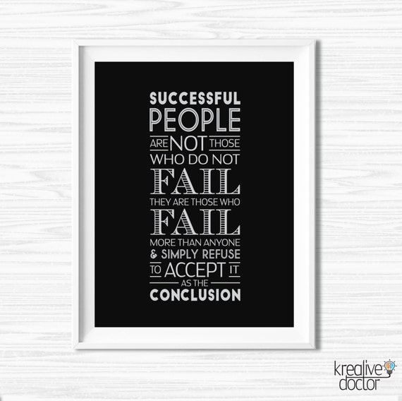 Printable Office Quotes Office Wall Art Success Quote Cubicle