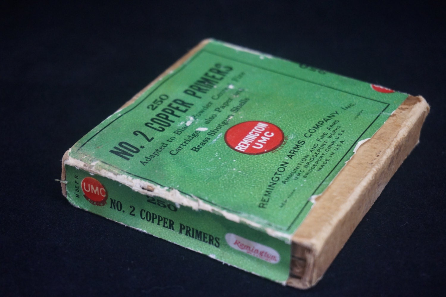 Vintage Remington UMC No 2 Copper Primers in Orignal Box