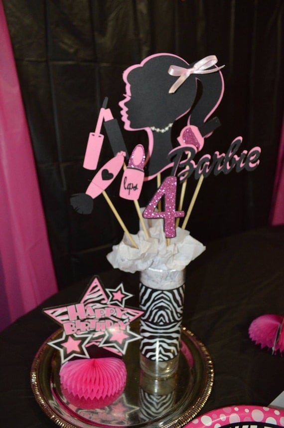 Barbie Centerpieces by YeseniaSerendipity on Etsy