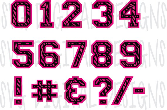 Download SVG FONT Layered ZEBRA Digital Cutting Files Svg Pattern ...