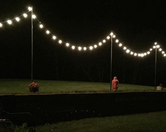 Outdoor Lighting Post, 120” High with Mounting Kit, Local Pickup Only