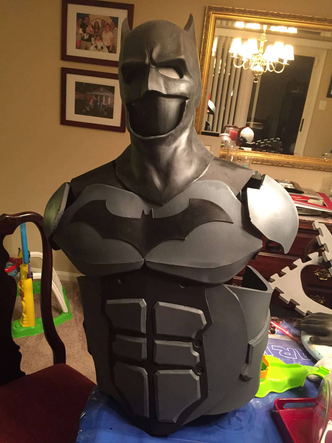 Batman Costume Torso by ChrisPProductions on Etsy