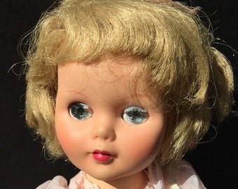 Sayco Miss America Pageant Doll Vintage 1950s Negligee Pjs Peignoir