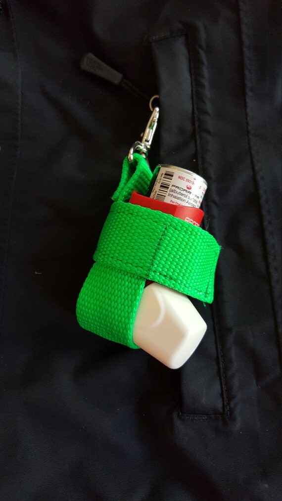 Inhaler Case Asthma Inhaler Holder Keychain Kids Jogging