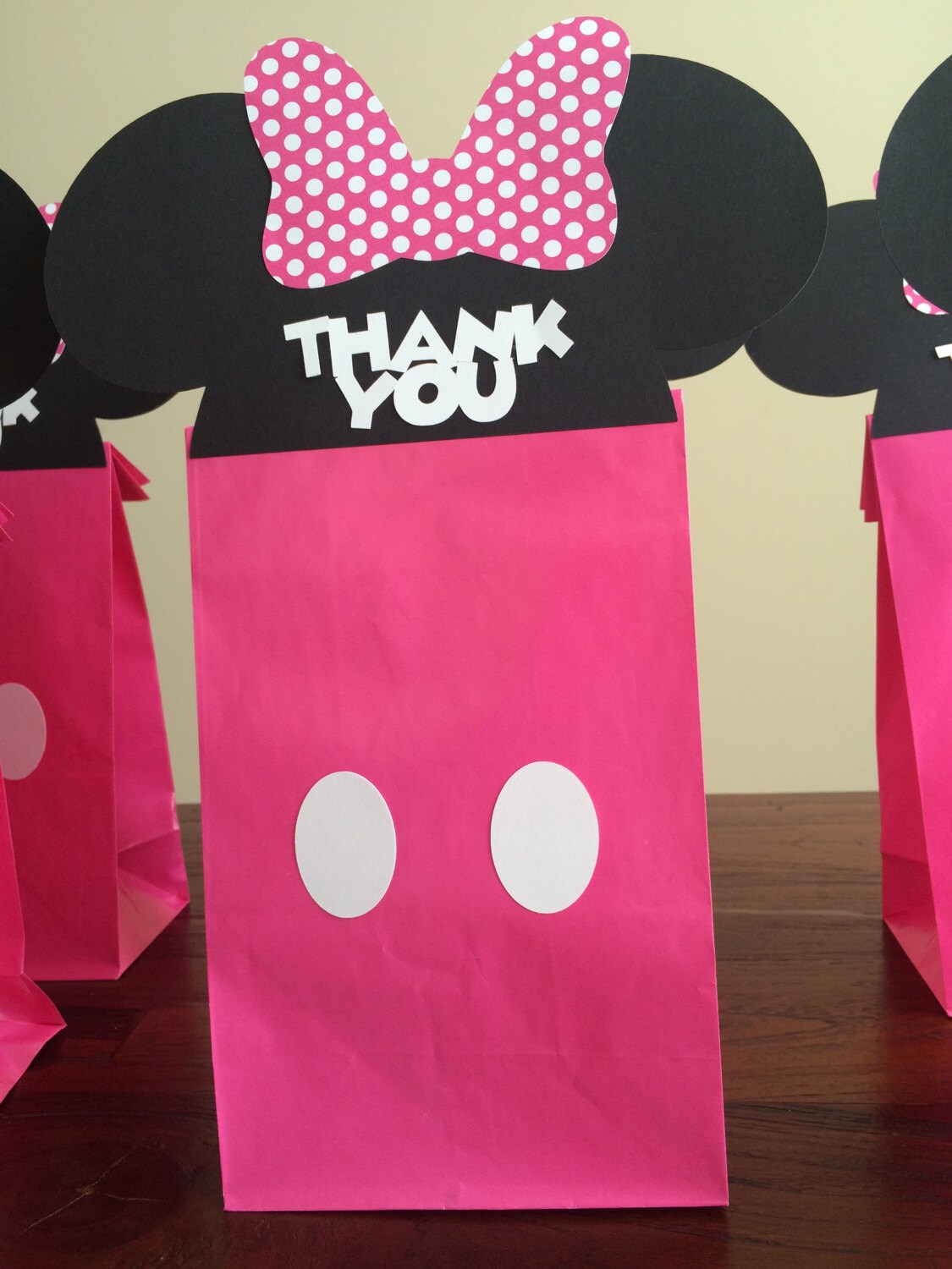 Minnie Mouse Party Favor Bags 3211