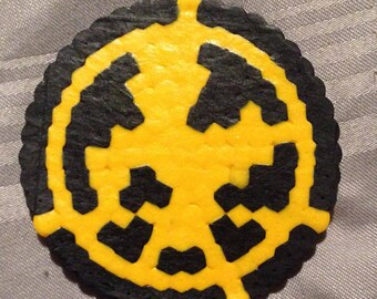 Perler Bead Hunger Games Mockingjay symbol