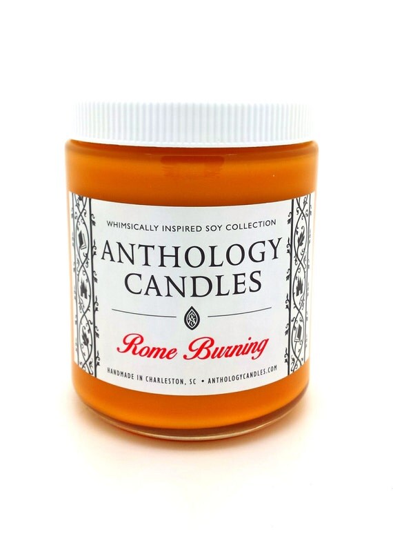 Rome Burning Candle Anthology Candles Disney by AnthologyCandles
