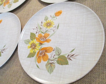 Lenox Ware Melamine Dinner Plates, Melmac Plates - Set of 4