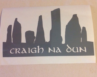 Outlander Craigh na Dun Standing Stones - Vinyl Decal Sticker