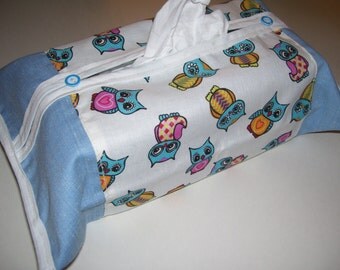 TISSU BOX COVERS - owls pattern design