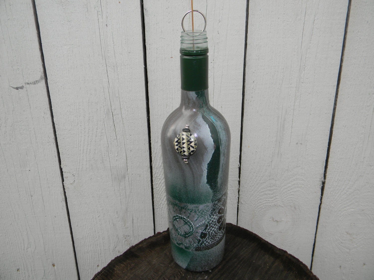 Incense Holder Wine Bottle Incense Burner Glass Incense