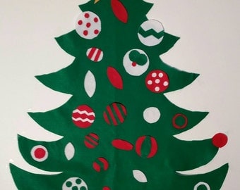 Children's Felt Christmas Tree
