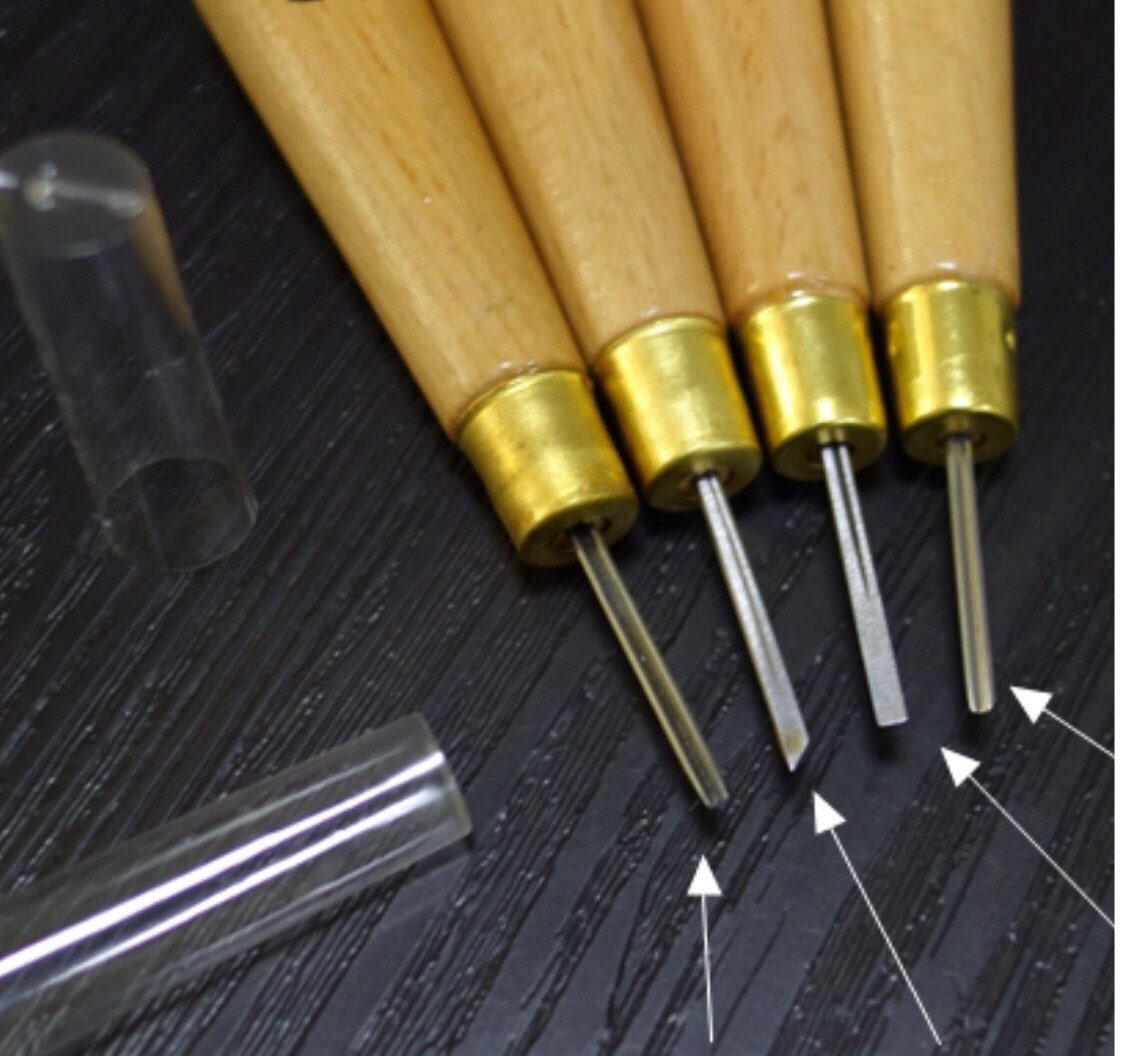 Professional Carving ToolsSet of 4Micro by FineCollect on Etsy