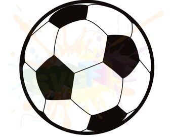 Soccer Ball SVG Files for Cutting Football Sports Cricut - SVG Files for Silhouette - Instant Download