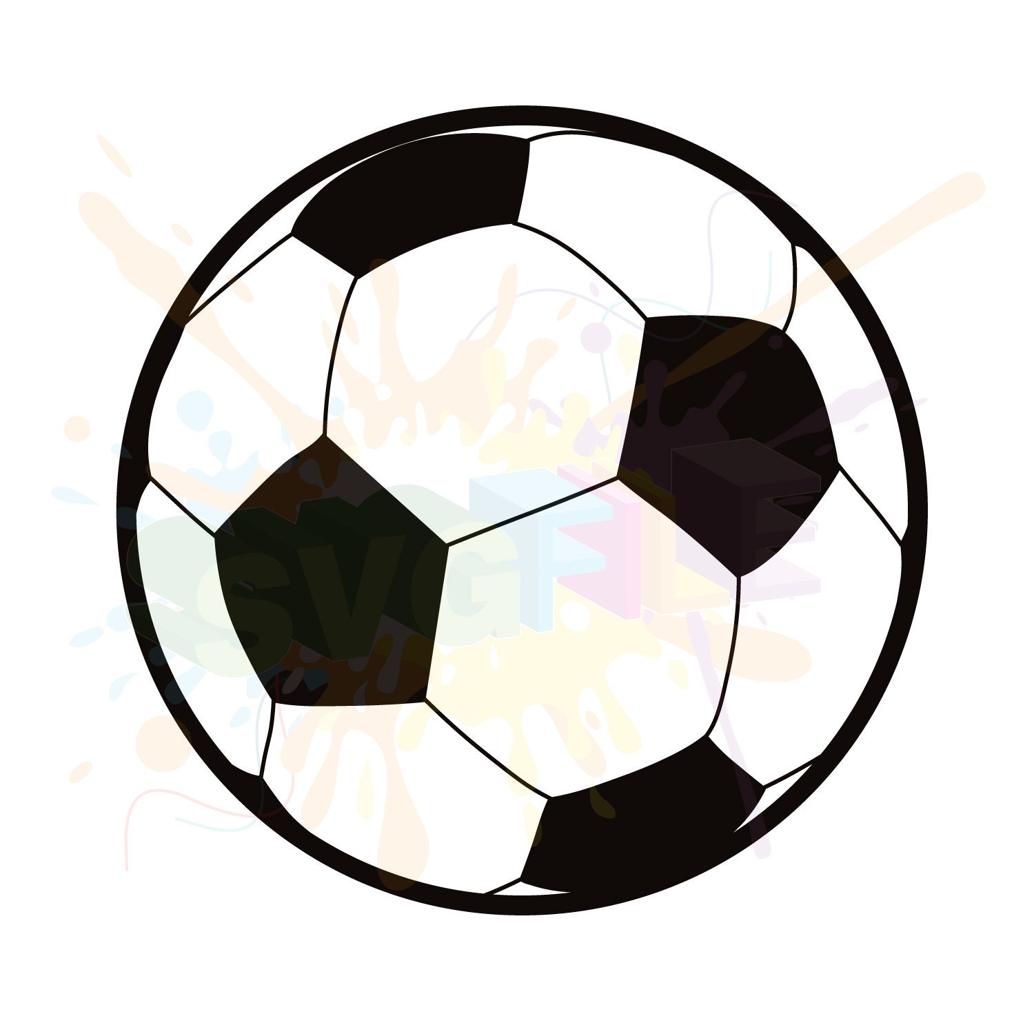 Soccer Ball SVG Files for Cutting Football Sports Cricut SVG