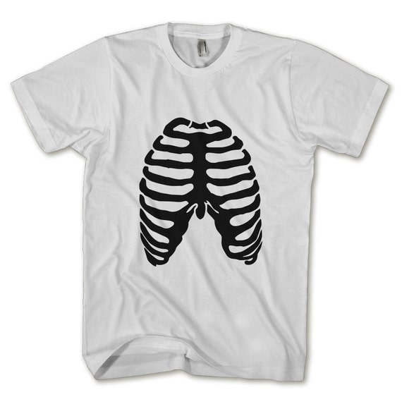 Rib Cage Stencil Unisex T-shirt by IggyTees on Etsy