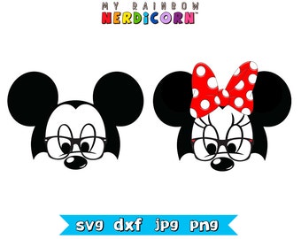 Mickey Ice Cream cone clipart svg png jpg by MyRainbowNerdicorn