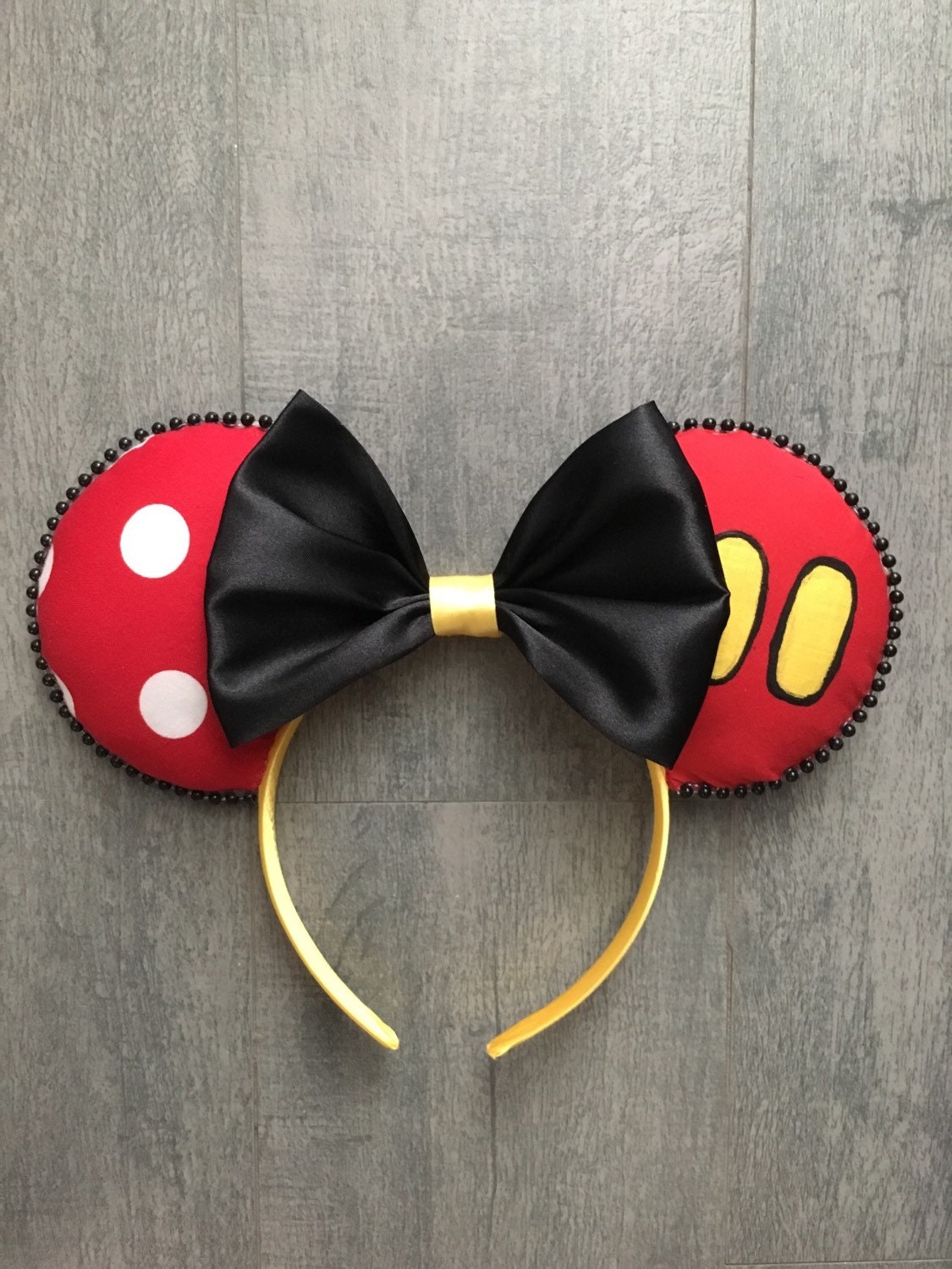 Mickey and Minnie ears