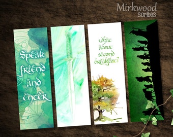 Sword bookmark | Etsy