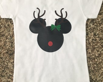 christmas minnie shirt