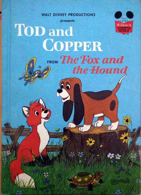 Vintage 1981 TOD AND COPPER Walt Disney Productions from The