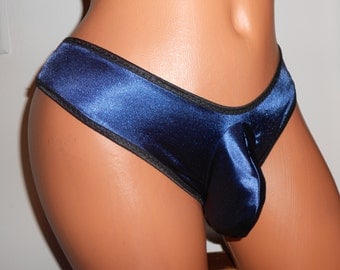 black animal sheer mesh elastic waist panties jewelry