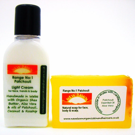 Acne Scars Cream & Soap Sample Pack Organic Remedy for Acne