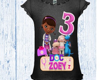 Doc McStuffins Birthday Shirt - Different Styles Available