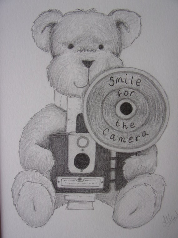  Teddy Bear Pencil Drawing Teddy Bear Drawing Pencil Sketch